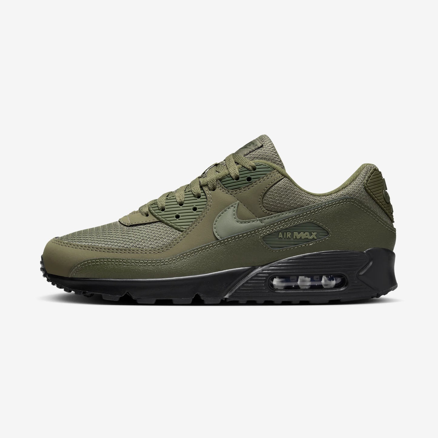 Nike Air Max 90 Reflective Swoosh Medium Olive
