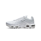 Nike Air Max Plus White Metallic Silver (GS)