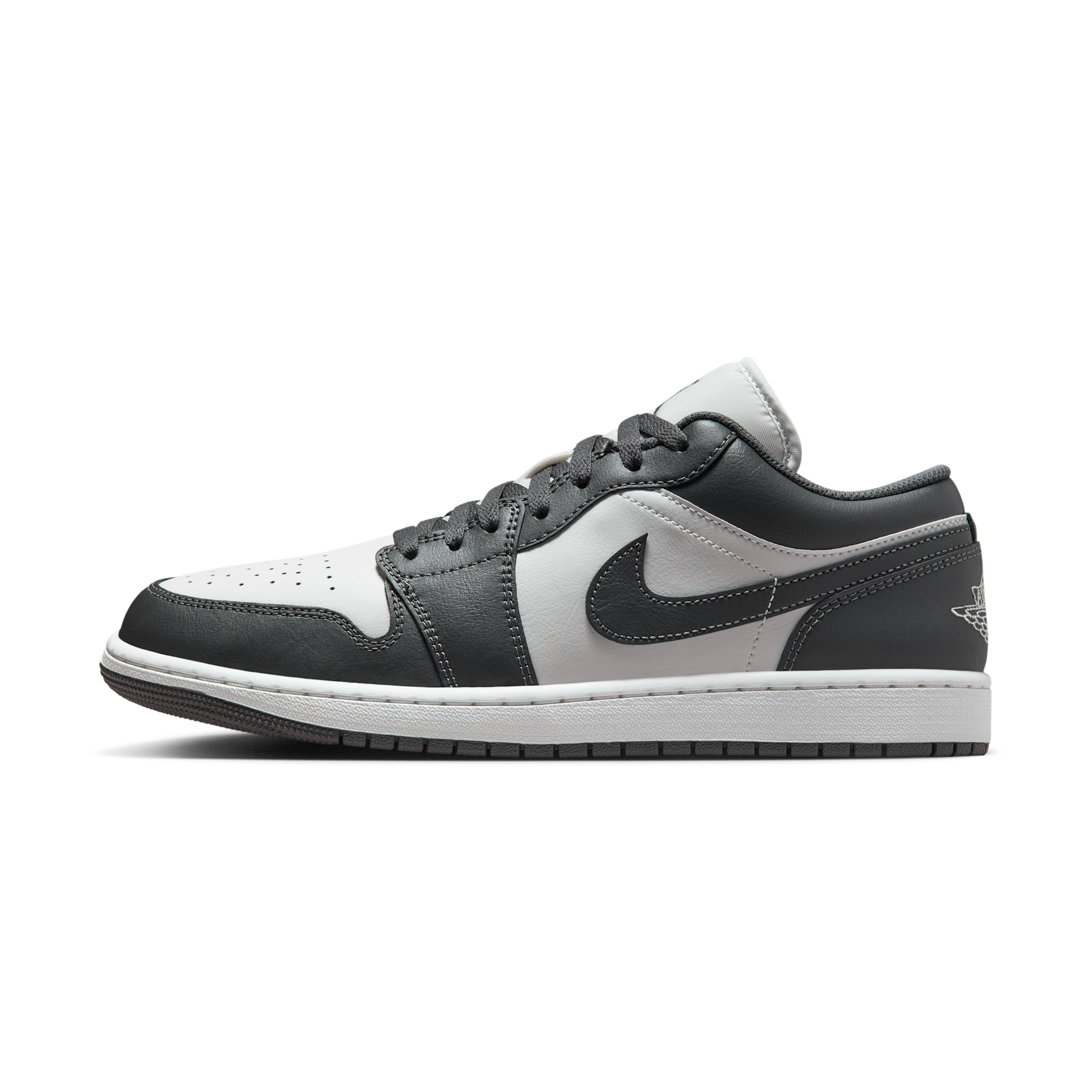 Jordan 1 Low Grey White