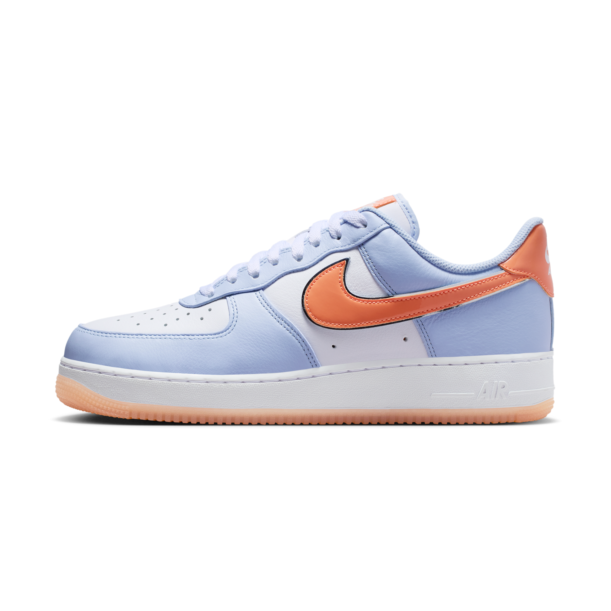 Nike Air Force 1 Low '07 Hydrogen Blue Orange Frost