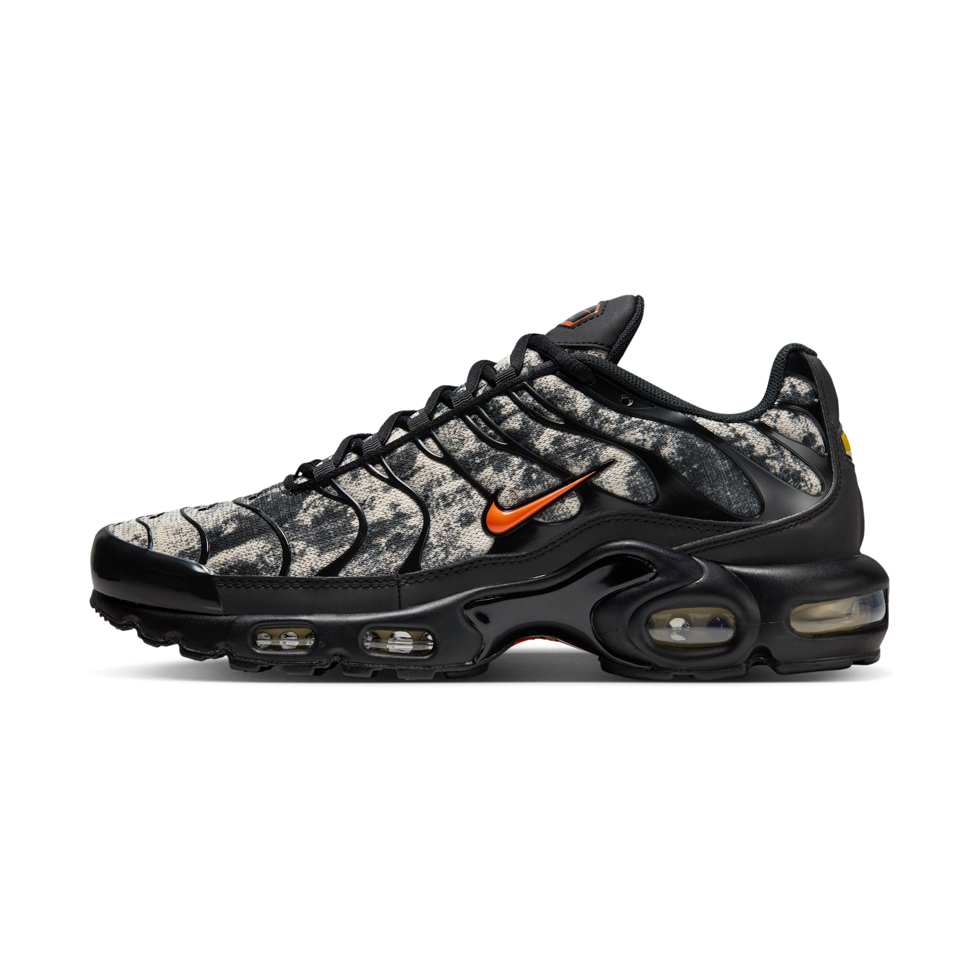 Nike Air Max Plus Camo Black Safety Orange