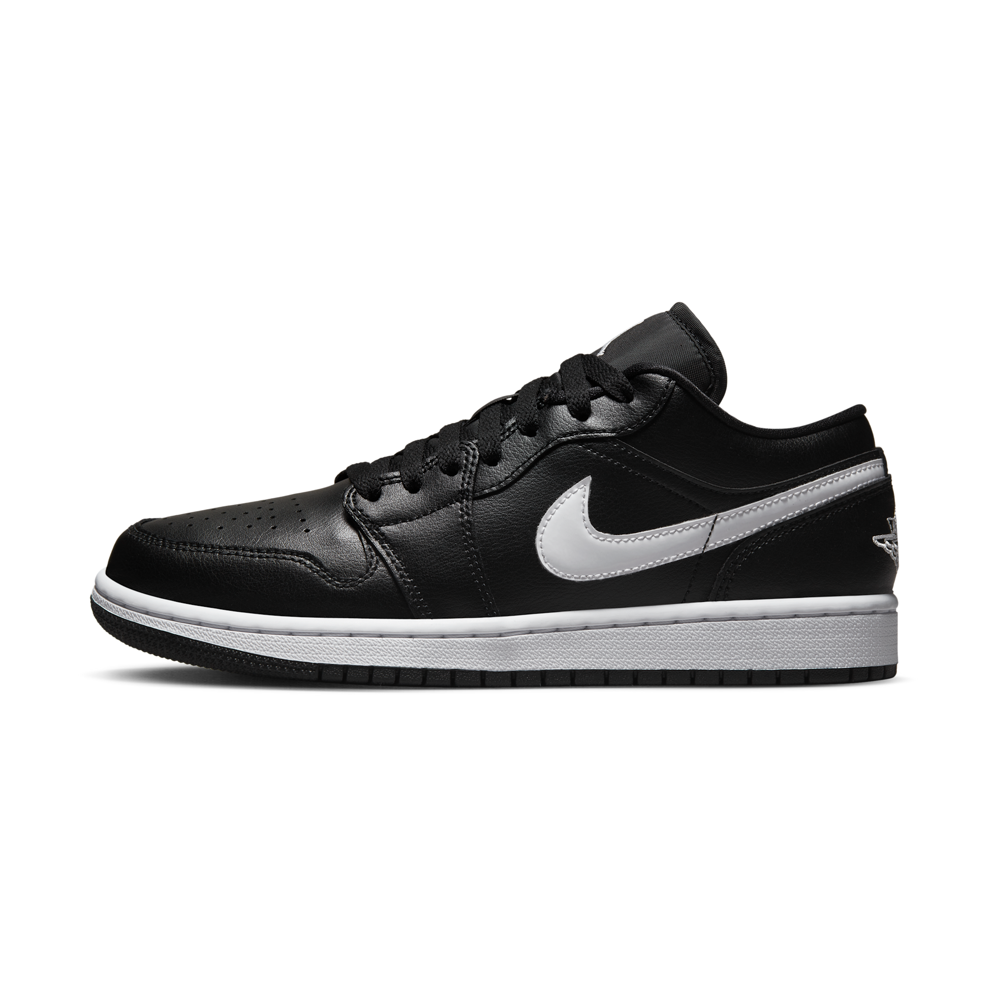 Jordan 1 Low Black White (2022) (Women's)