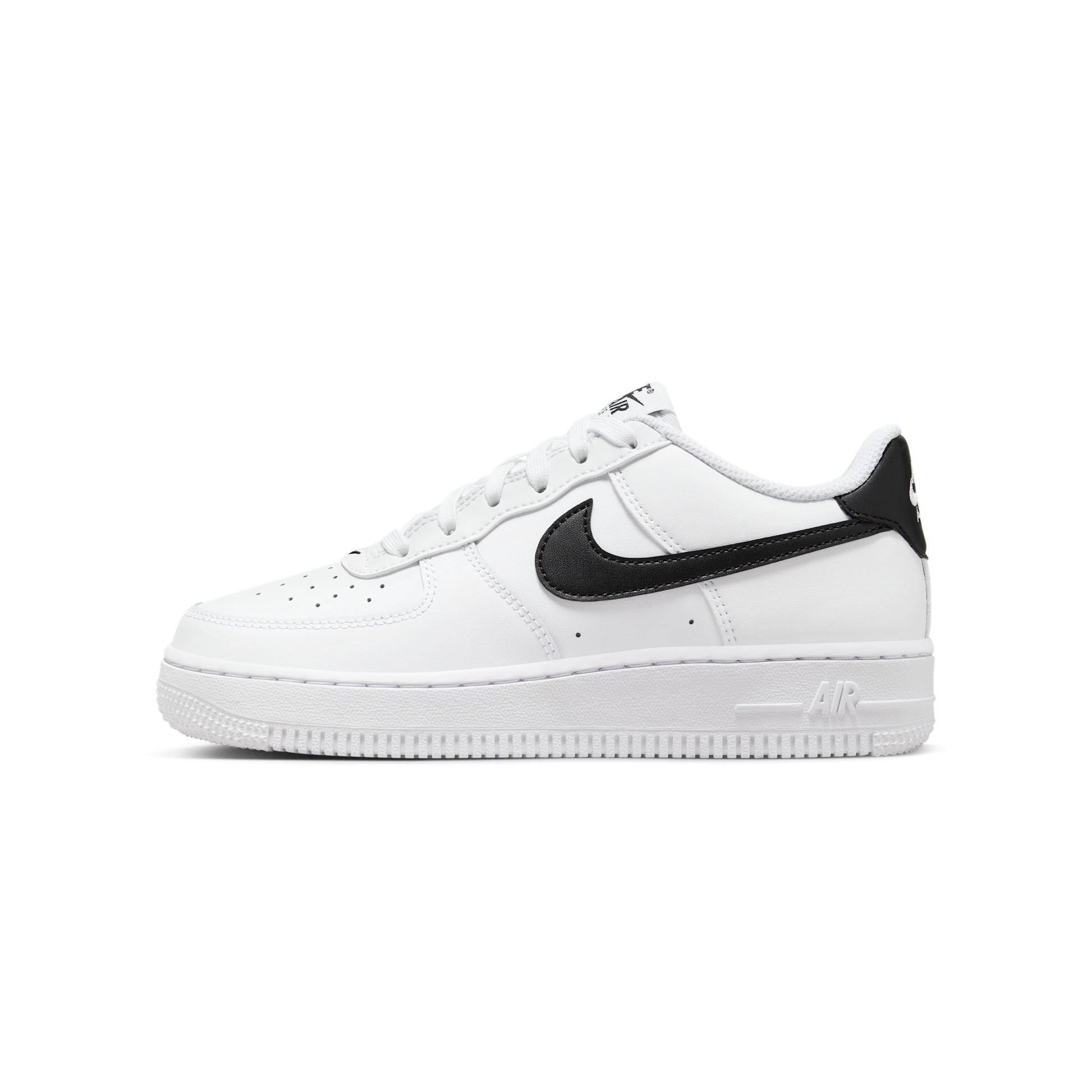 Nike Air Force 1 Low White Black (2024) (GS)