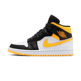 Jordan 1 Mid Laser Orange Black (Women's)