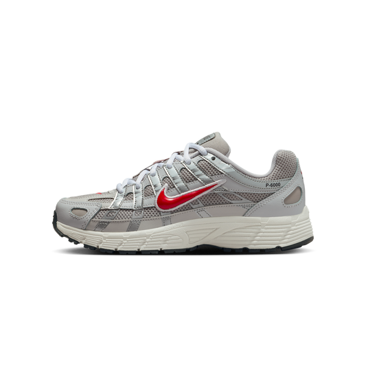 Nike P-6000 College Grey Phantom Fire Red (GS)