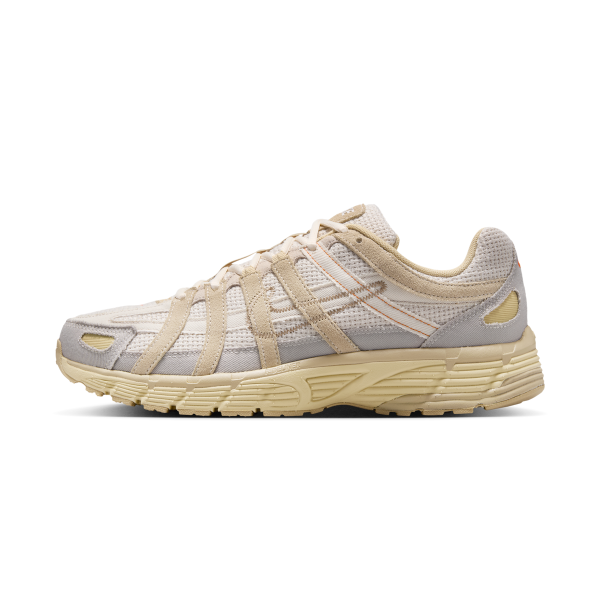 Nike P-6000 College Grey Khaki Safety Orange