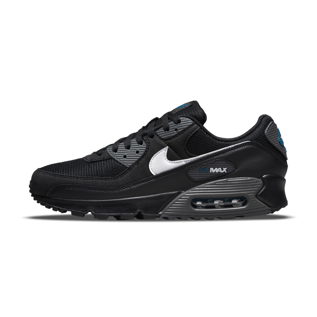 Nike Air Max 90 Black Marina Iron Grey White