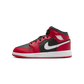 Jordan 1 Mid Gym Red Black White