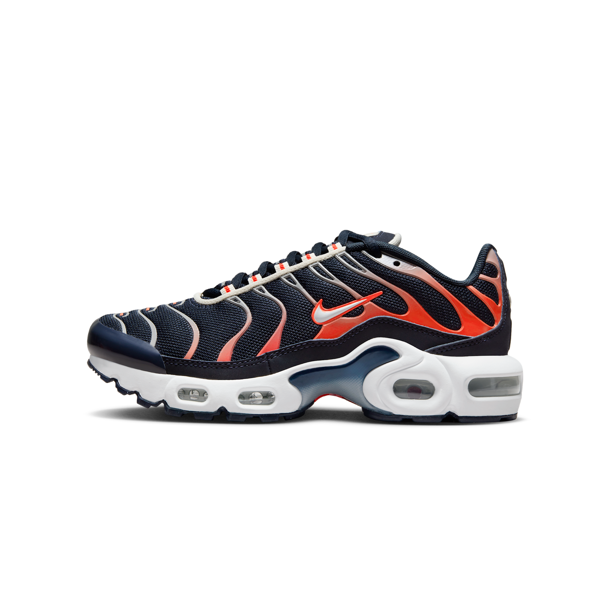 Nike Air Max Plus Dark Obsidian Bright Crimson (GS)