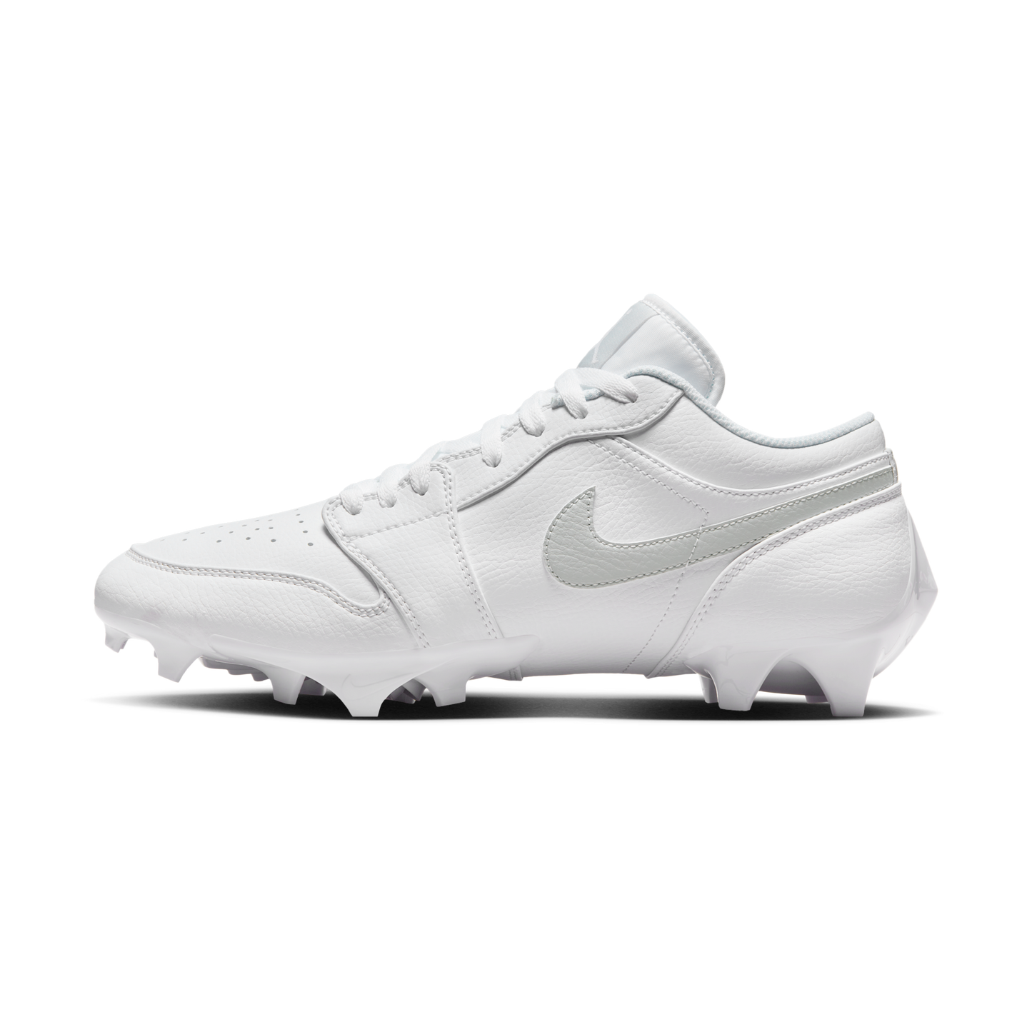 Jordan 1 Low TD Cleat White Grey Fog