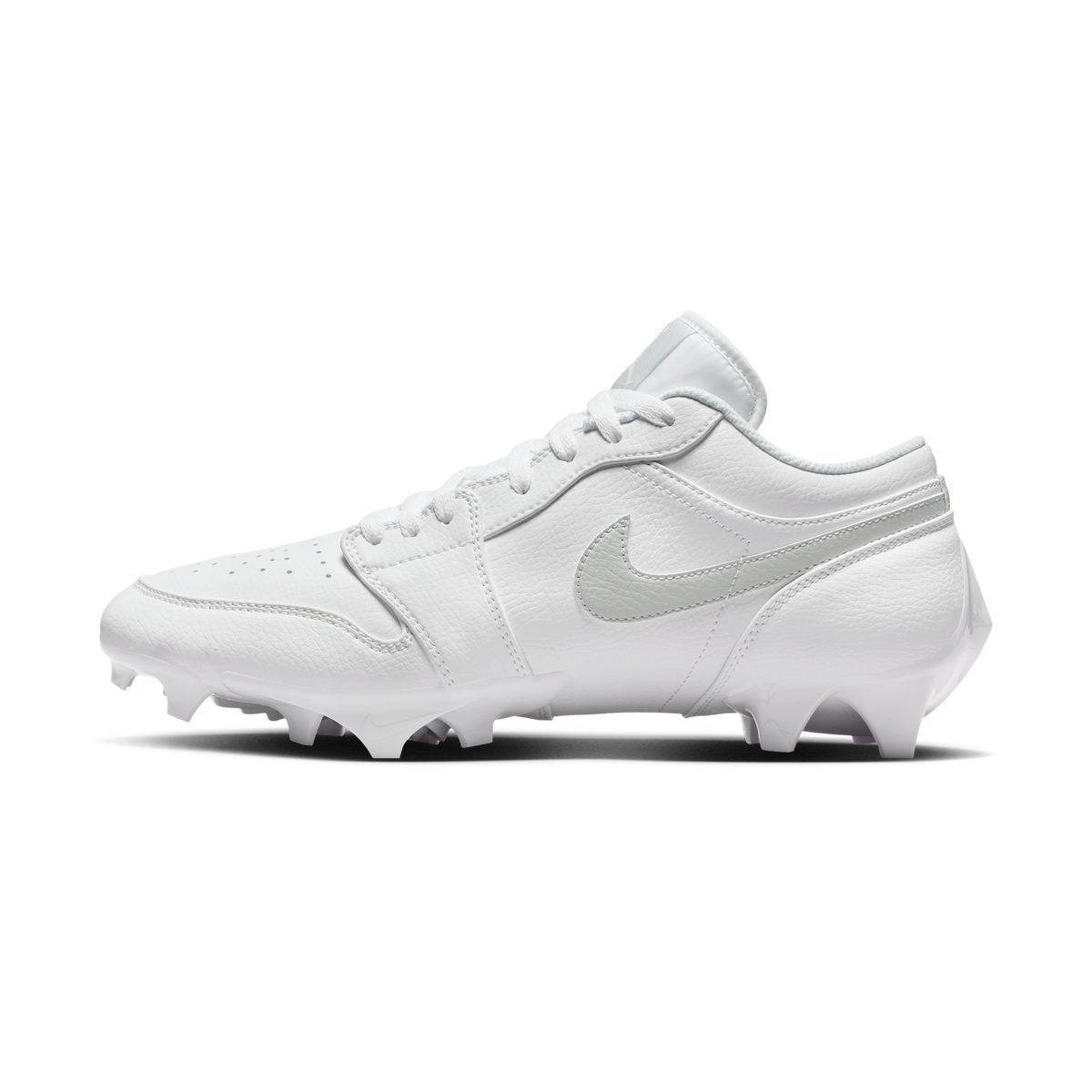 Jordan 1 Low TD Cleat White Grey Fog