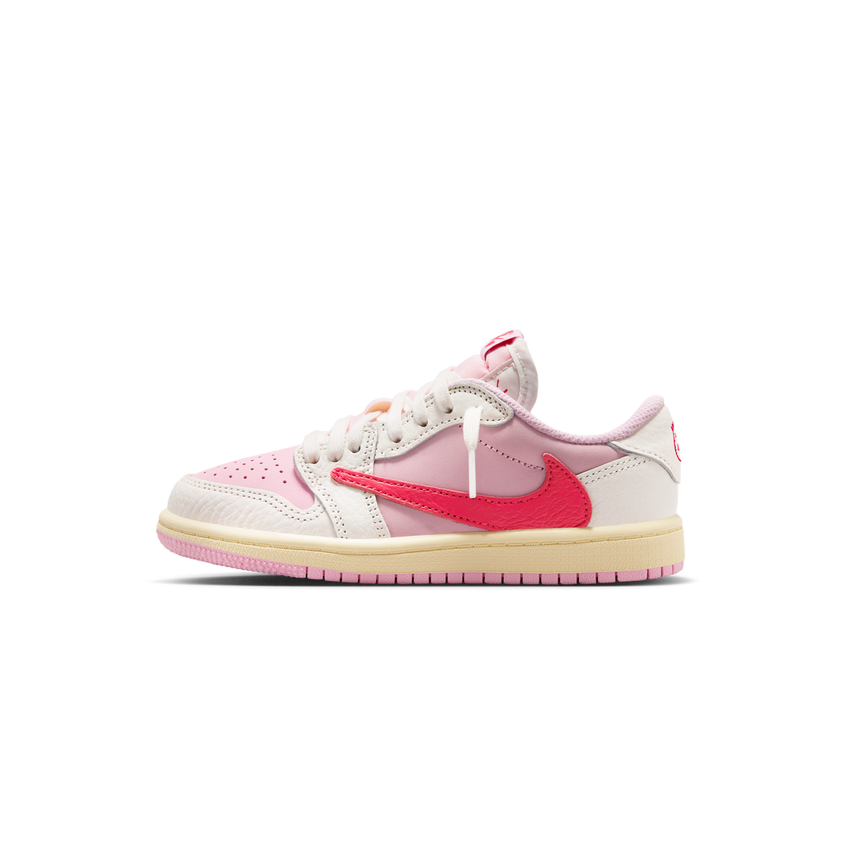 Jordan 1 Retro Low OG SP Travis Scott Sail Tropical Pink (PS)