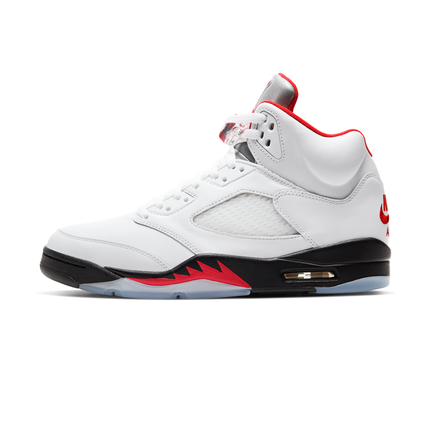Jordan 5 Retro Fire Red Silver Tongue (2020)
