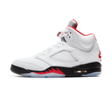Jordan 5 Retro Fire Red Silver Tongue (2020)