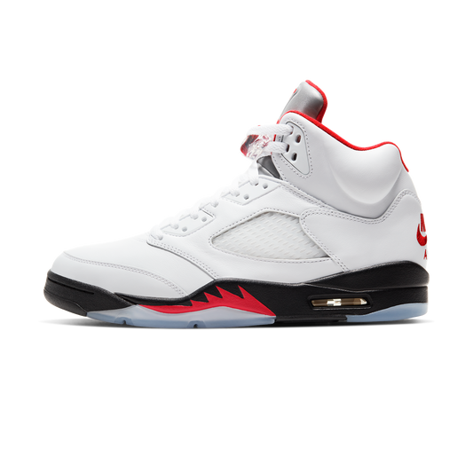 Jordan 5 Retro Fire Red Silver Tongue (2020)