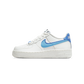 Nike Air Force 1 Low 82 Double Swoosh White Medium Blue (GS)