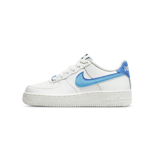 Nike Air Force 1 Low 82 Double Swoosh White Medium Blue (GS)