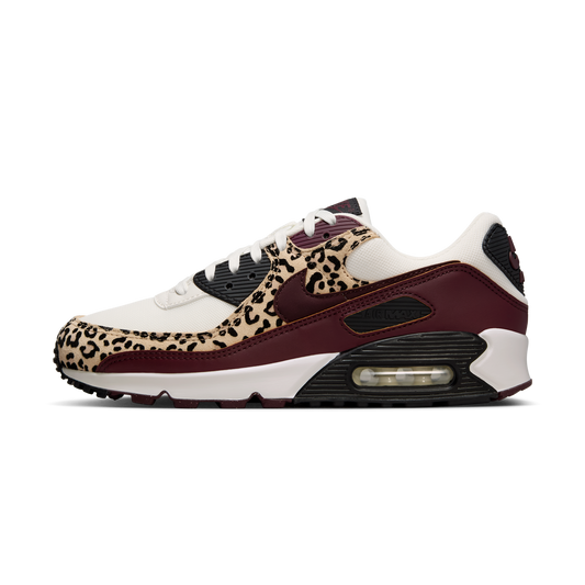 Nike Air Max 90 Leopard Burgundy (Women's)