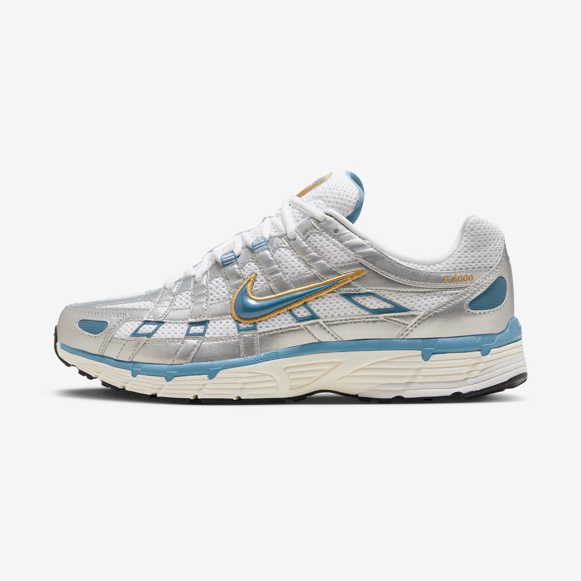 Nike P-6000 Metallic Silver Aegean Storm