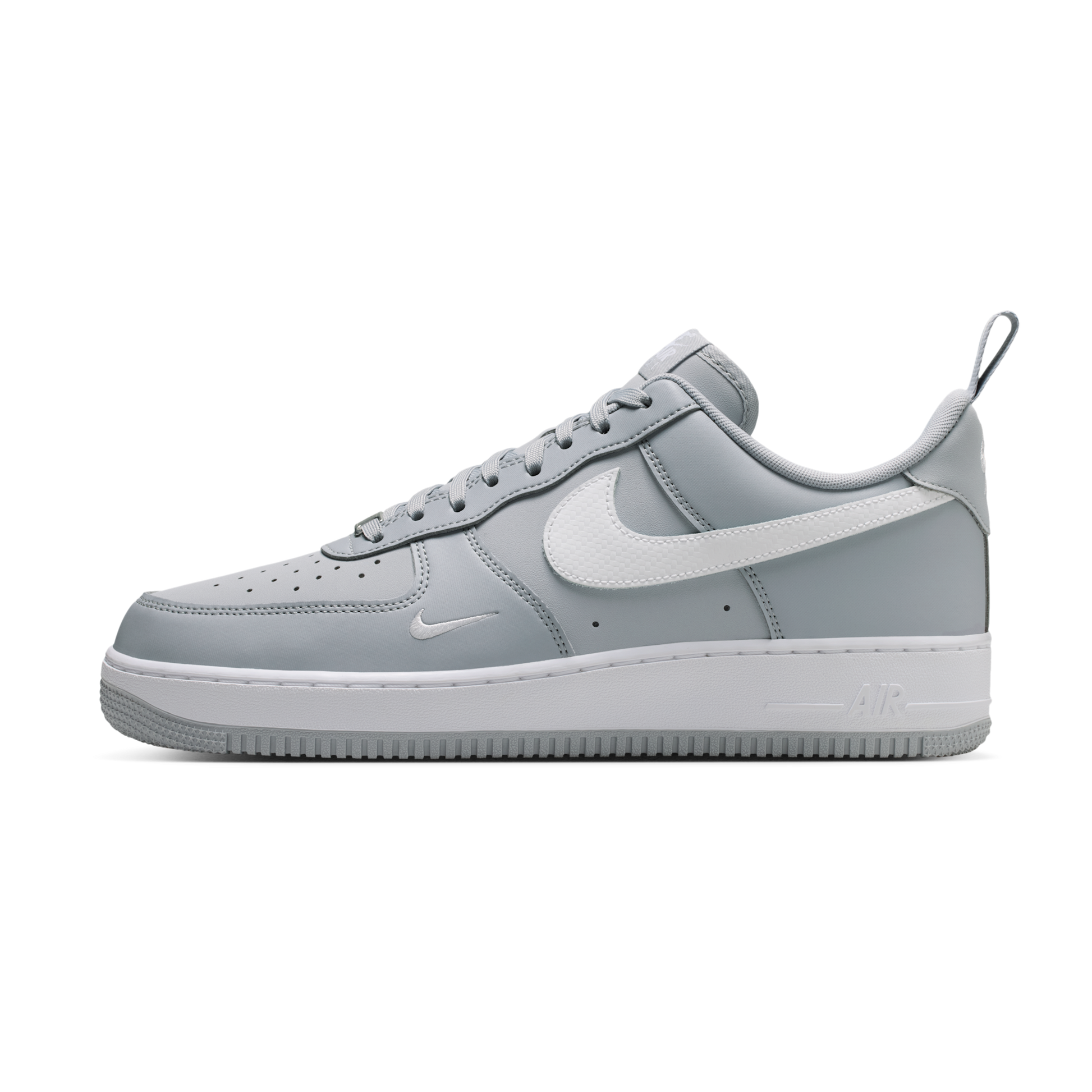 Nike Air Force 1 Low '07 LV8 Carbon Fiber Swoosh Wolf Grey White