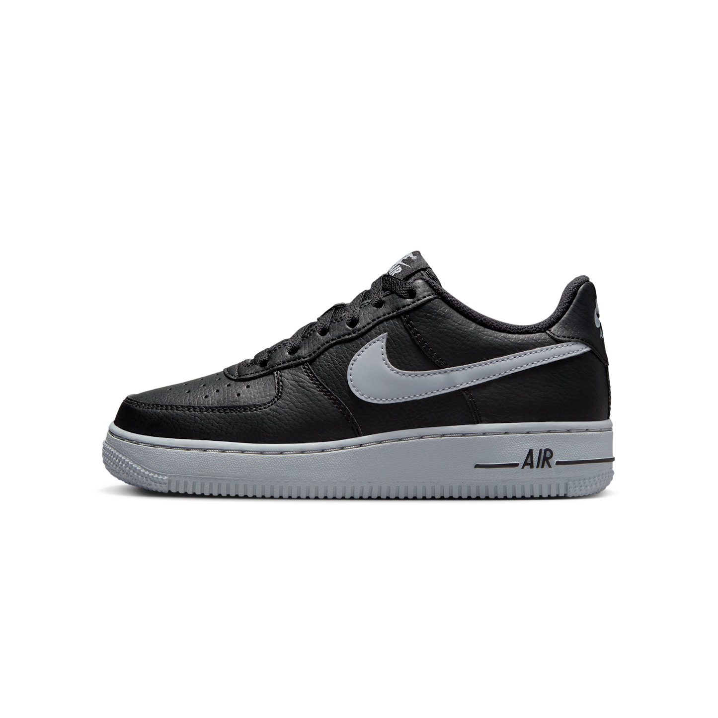 Nike Air Force 1 Low Black Wolf Grey (GS)