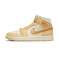 Jordan 1 Mid SE Pale Vanilla Metallic Gold (Women's)