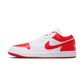 Jordan 1 Low White Chile Red (Women's)