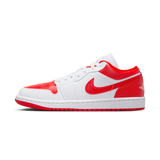 Jordan 1 Low White Chile Red (Women's)