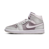 Jordan 1 Mid Photon Dust Atmosphere Grey (Women's)