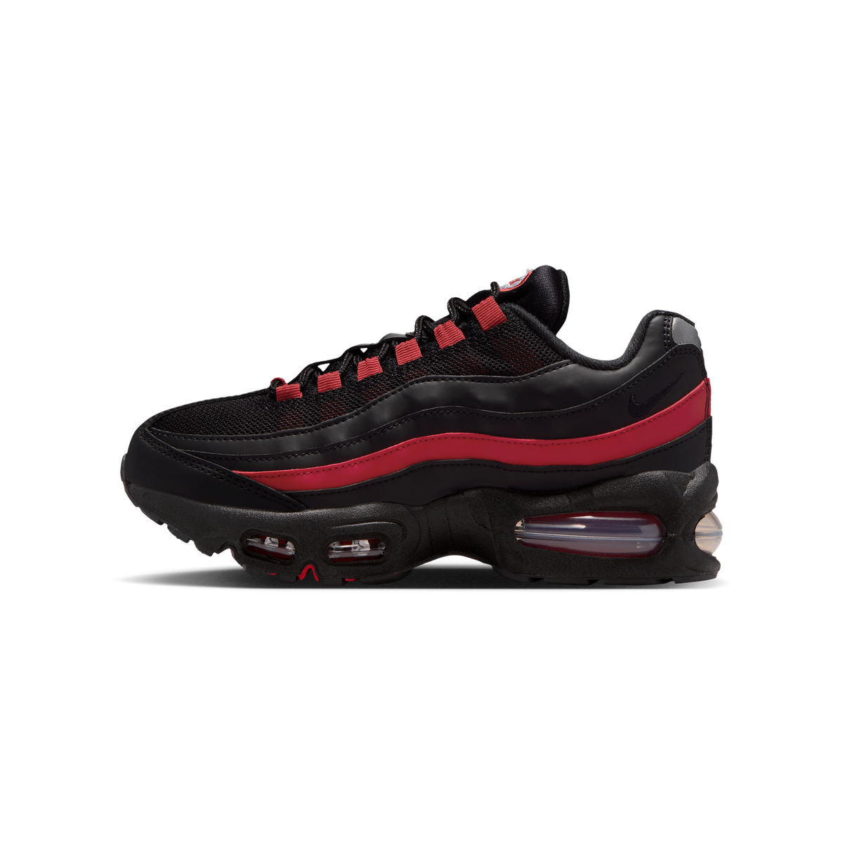 Nike Air Max 95 Black Team Crimson (GS)
