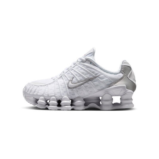 Nike Shox TL White Metallic Silver