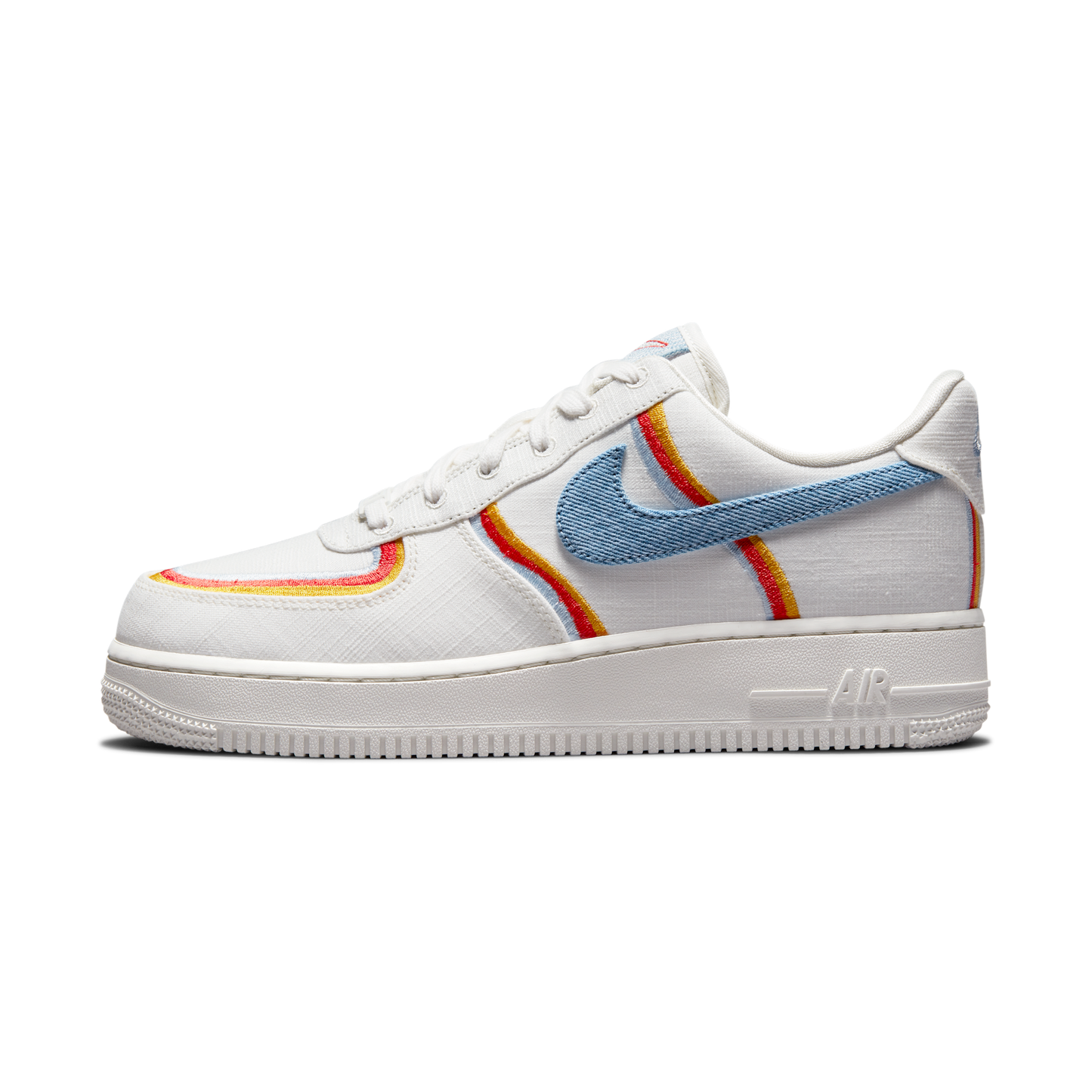 Nike Air Force 1 Low Sail Denim Swoosh (Women's)