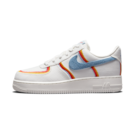 Nike Air Force 1 Low Sail Denim Swoosh (Women's)