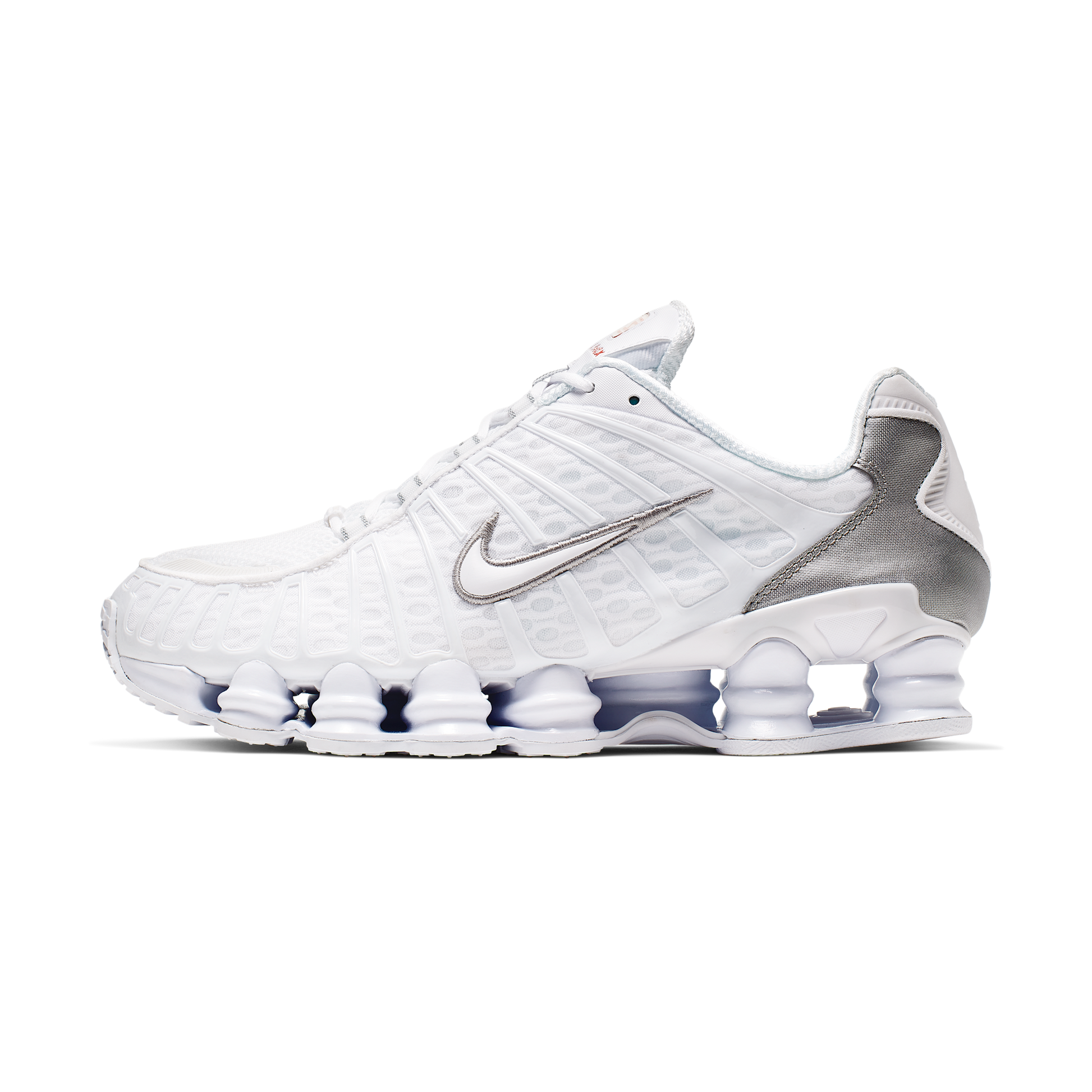 Nike Shox TL White Metallic Silver