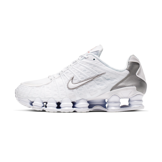 Nike Shox TL White Metallic Silver