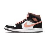 Jordan 1 Mid Peach Mocha (Women's)