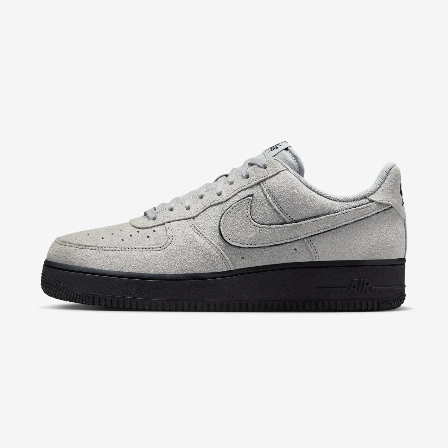 Nike Air Force 1 Low '07 LV8 Light Smoke Grey Suede Black