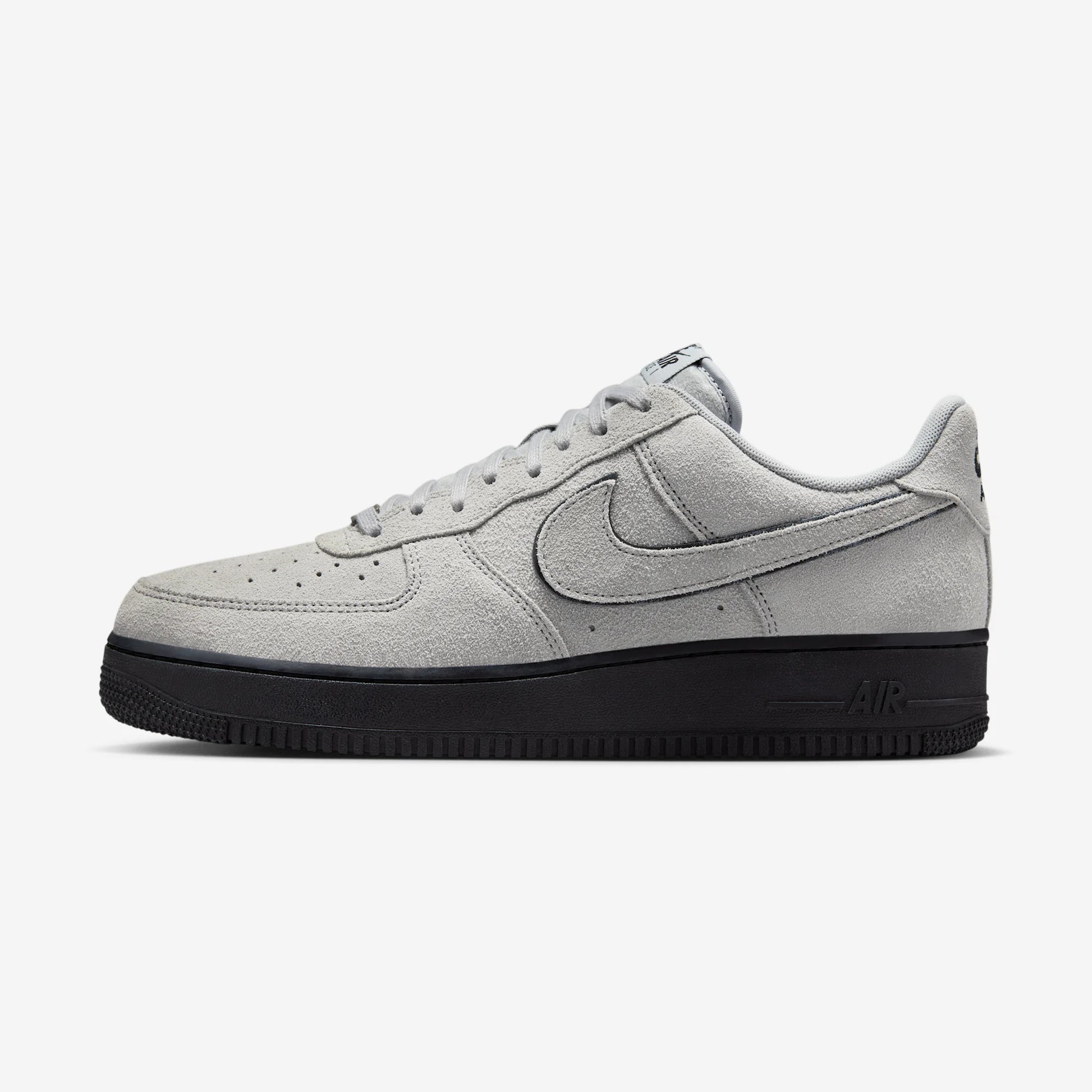 Nike Air Force 1 Low '07 LV8 Light Smoke Grey Suede Black