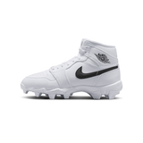 Jordan 1 Mid Cleat White Black (GS)