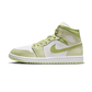 Jordan 1 Mid Olive Aura Lawn (Women's)