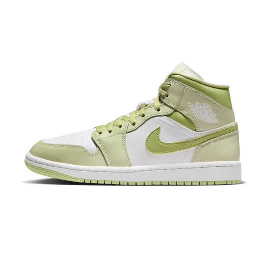 Jordan 1 Mid Olive Aura Lawn (Women's)