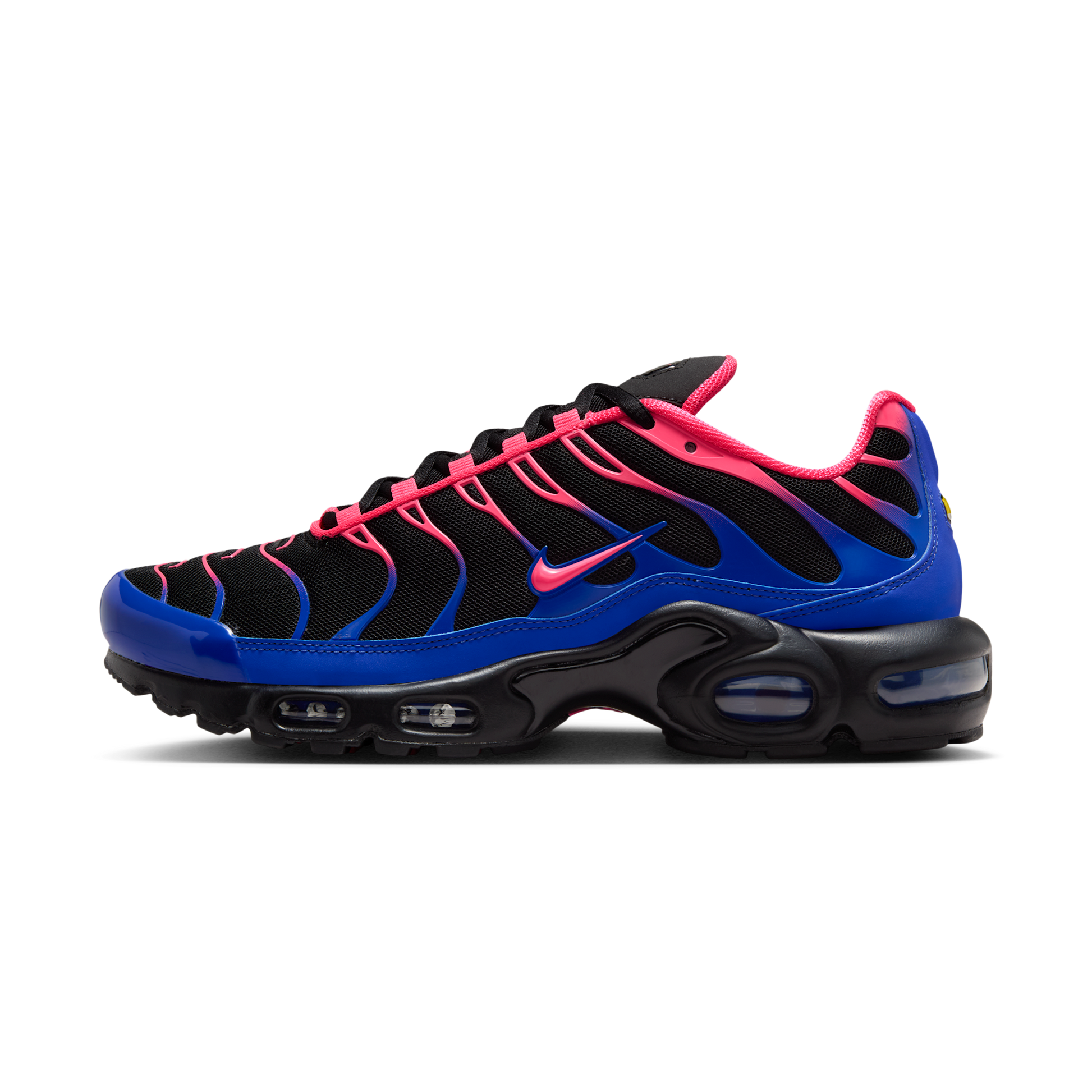 Nike Air Max Plus Black Racer Blue Hyper Pink (Women's)