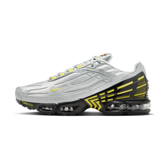 Nike Air Max Plus 3 Metallic Silver Opti Yellow