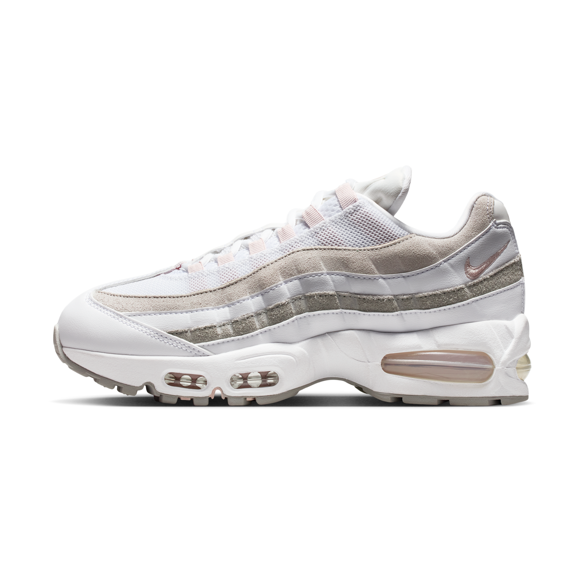 Nike Air Max 95 OG Big Bubble White Pearl Grey (Women's)