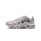 Nike Air Max Plus Light Iron Ore Gym Red Smoke Grey Metallic Silver (GS)
