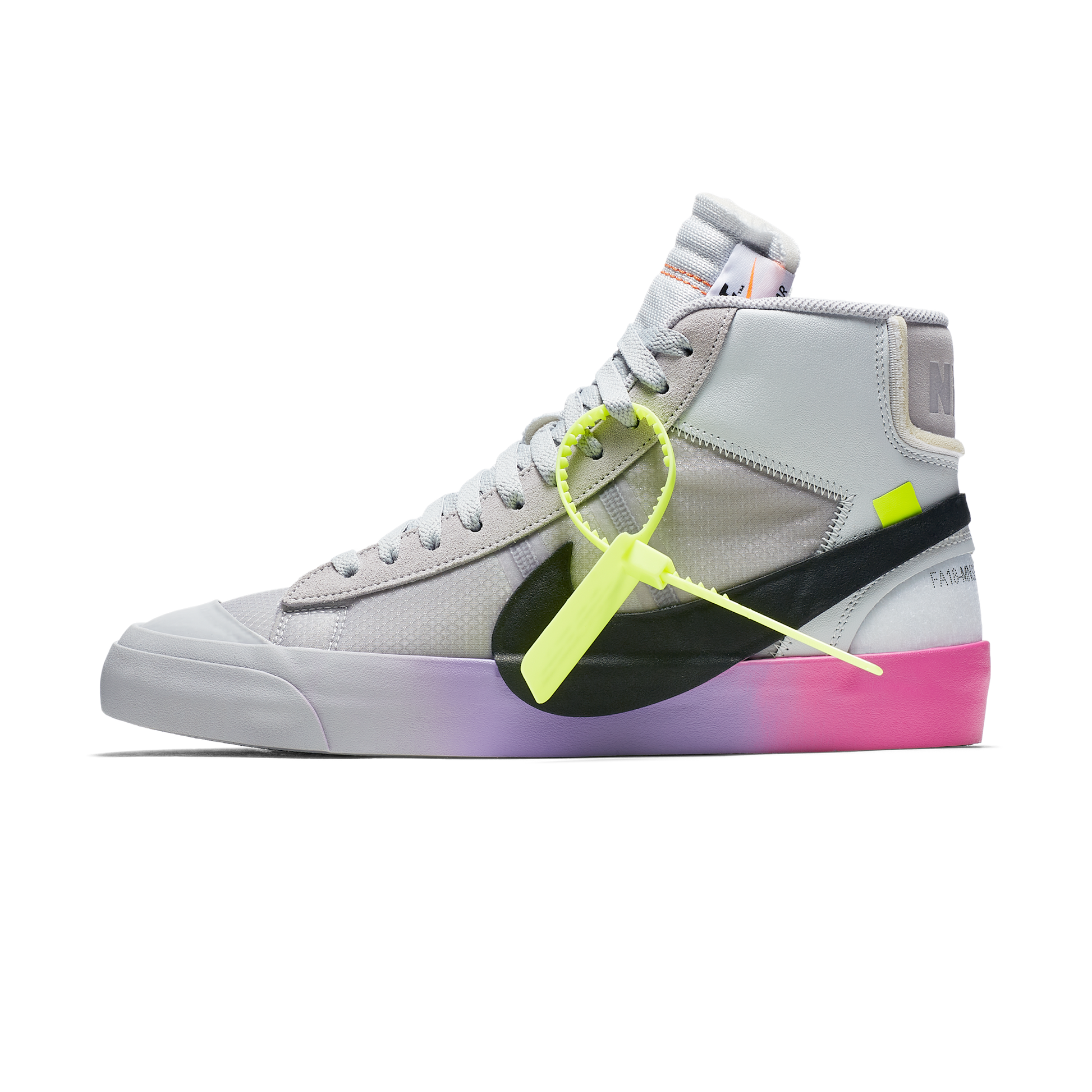 Nike Blazer Mid Off-White Wolf Grey Serena Queen