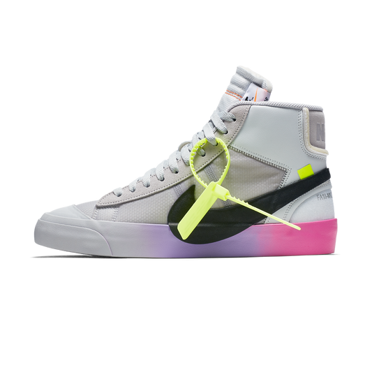 Nike Blazer Mid Off-White Wolf Grey Serena Queen