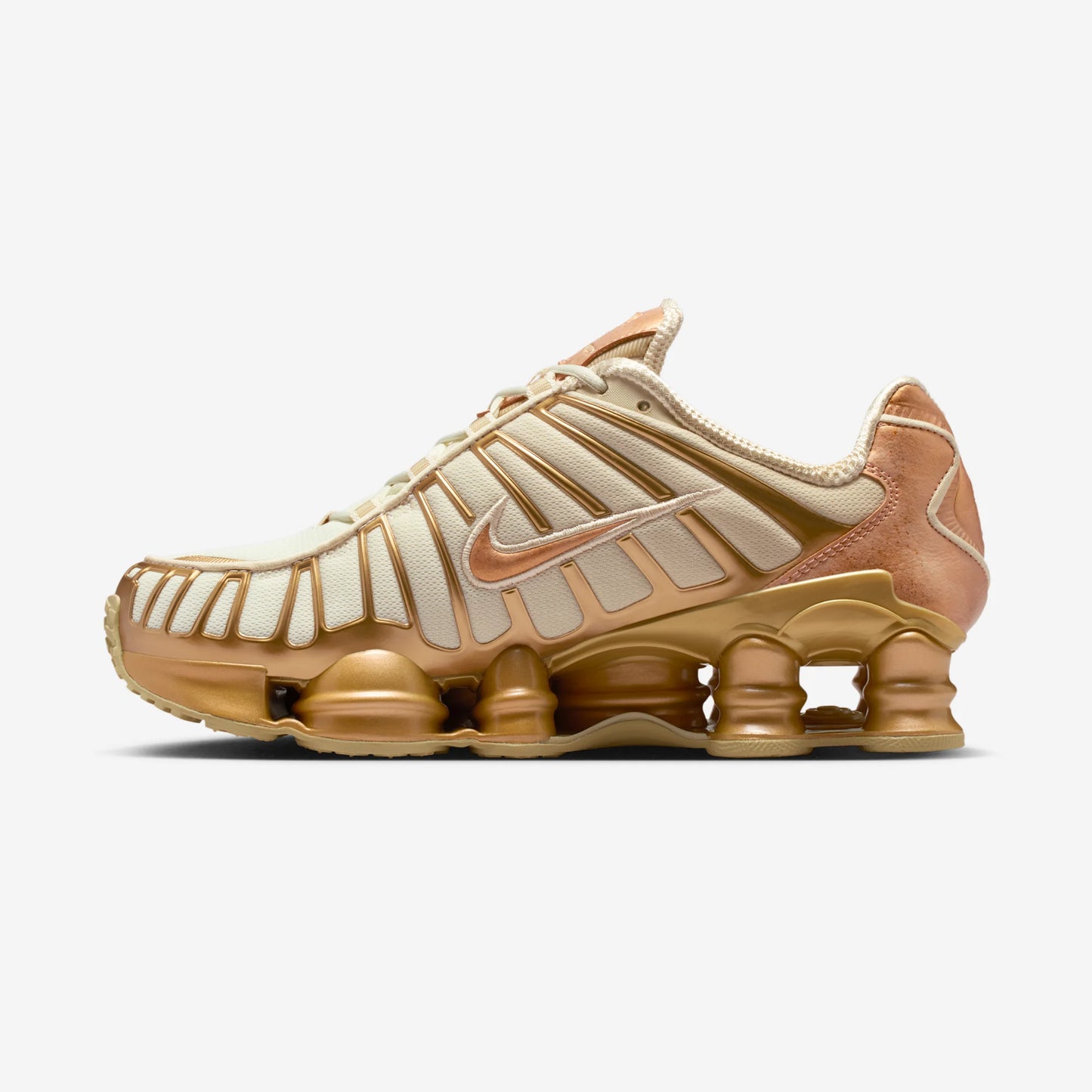 Nike Shox TL Coconut Milk Metallic Gold Copper (Women's)