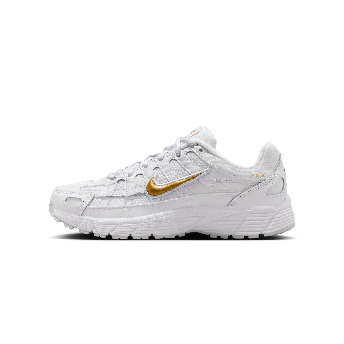 Nike P-6000 White Metallic Gold (GS)