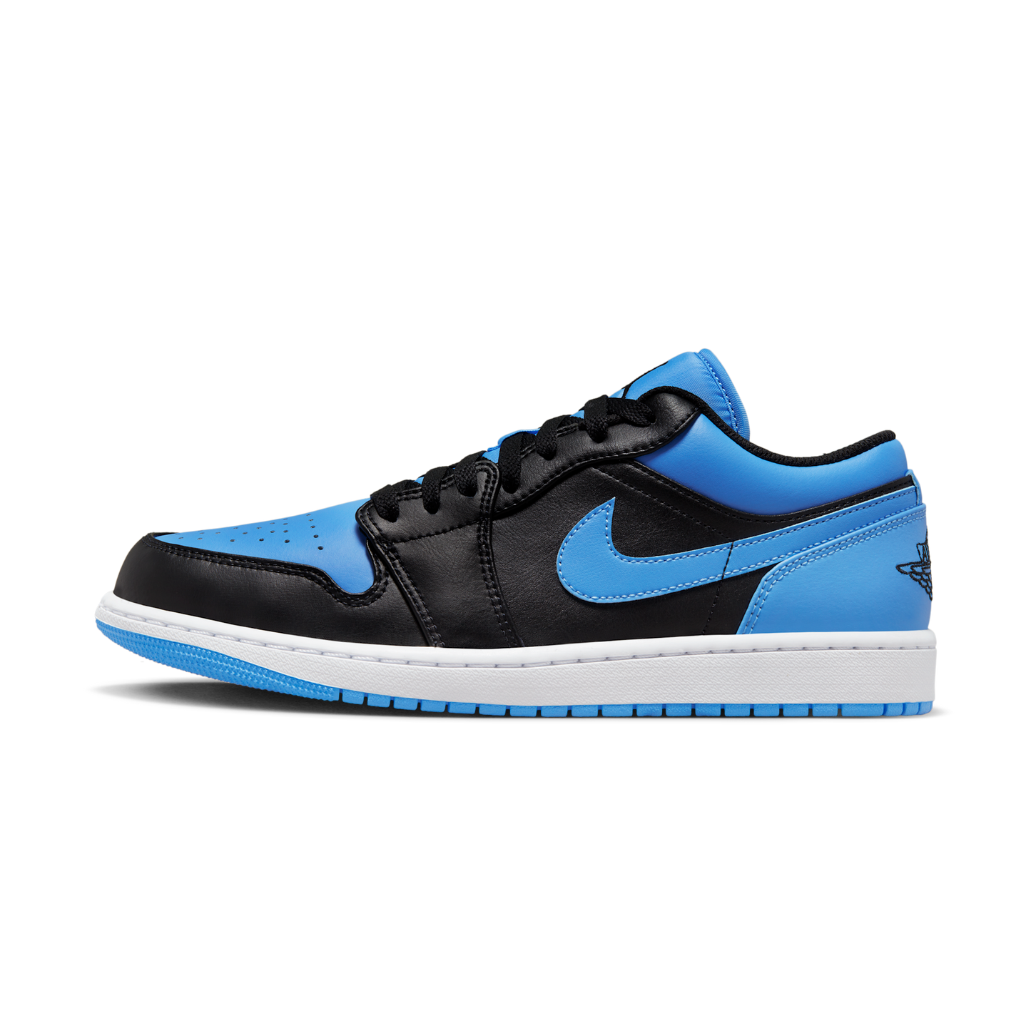 Jordan 1 Low Black University Blue